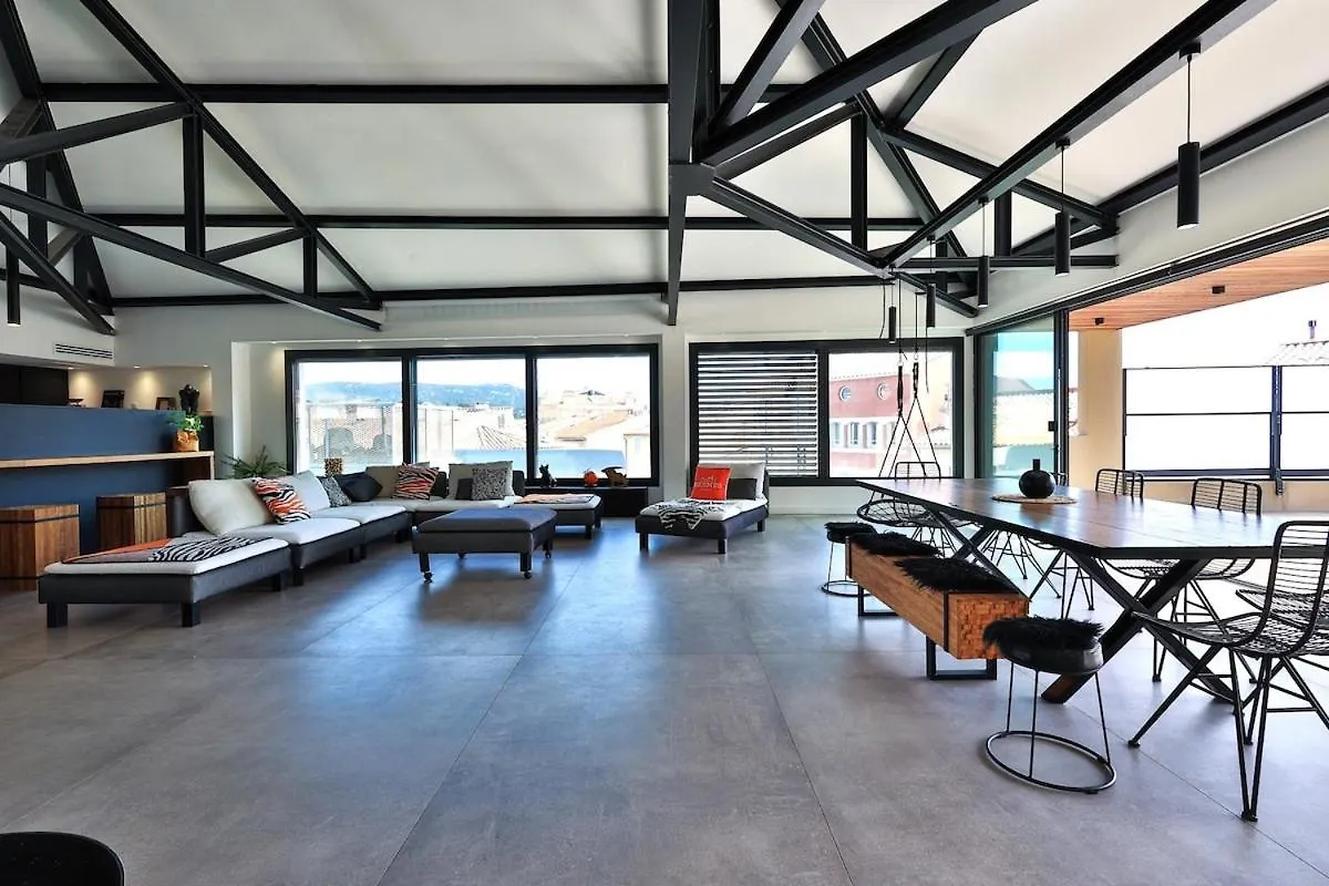 Magnifique Loft Rooftop Et Piscine 5 Chambres 邦多勒 法国